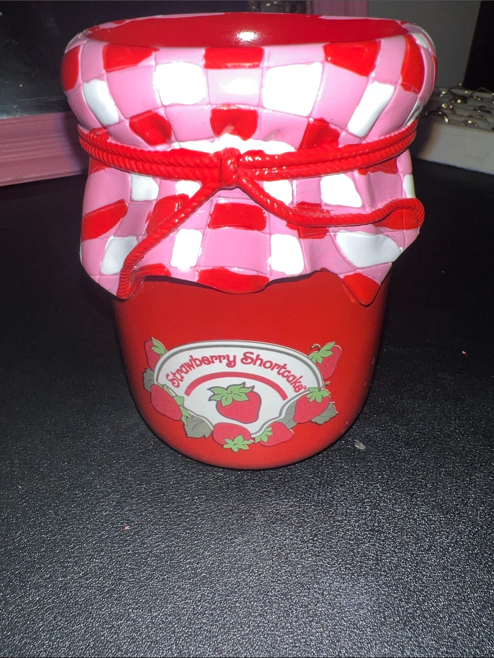 Strawberry Shortcake Red & Pink Decorative Jar